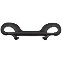 Scubas Diving Double Ended Snap Hook Quick Link Carabiner Scubas Triggers Clip Black