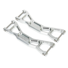Upgrade RC Upper Suspension Arm Front/Rear Universal Swing Arm of 1/5 TRXA4 Car Silver