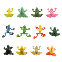 12pcs Children’s Toy Figure Frogs Amphibian Learning Model Biology Class Props 102
