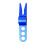 Multifunctional Golf Divot Tool Golf Divot Repair Pitch Fork, Golf Ball Marker Blue 1