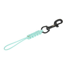 Diving Stainless Steel Ended Bolts Snap Buckle Metal Clip Hook BCD Rope Luminous blue