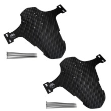 2Pcs Bike Mudguards Set, Mud Guards, Waterproof Bike Fenders, Fit 26" 27.5" 29" Style A