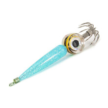 Simulation LED Shrimp Fishing Lures Animated Fishing Baits Gifts for Men or Boy Blue