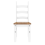 Mercers Furniture Corona White Dining Chairs Pair Solid Wood Mexican Pine Wooden x2 4