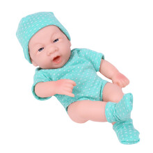 Handmade Life-like Silicone Reborns Baby Doll Sweater Beauty Toddler green polka dots