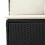 VidaXL vidaXL Gartensofa-set 7 stk. Schwarz und Creme Poly-Rattan 9