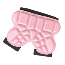 Kids Sports Guard Shorts with Waist Belt and Leg Belt Training Use Pink