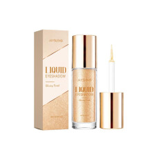 JAYSUING Champagne Gold Shimmer Eyeshadow Natural Pigment Easy Blend Smooth Convenient Daily Makeup