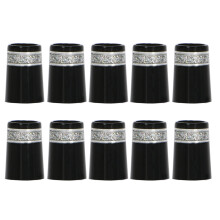 Golf Sleeve Ferrules Kit Tip Size 0.370 Golf Ferrules Golf Club Shafts Accessory Silver