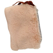 Trendy Plush Coin Pouch Compact and Fashionable Suitable for Various Occasions Khaki