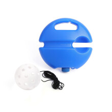 Pickleballs Trainer Portable Rebounds Practice Ball for Adults or Kids White ball