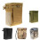 Tactical Dump Pouch 5.5" Molle Tool Bag, Black, Nylon, for Outdoor EDC 4