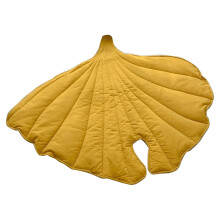 Warm Adult Blanket Soft Leaf Blanket for Sofa Bed Plant Blanket Home Decors Yellow