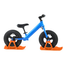 Scooter Bike Ski Sled Wheelblades Sled Skiing Board Beach Skateboard Orange