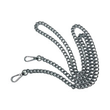 Women Shoulder Bag Chain Bags Straps Crossbody Belt Making Replacement Silver plate hook