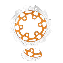 Motorcycle Rear Brake Disc for 1:4 Promoto MX Motorcycle Toy Modification Kits Gold