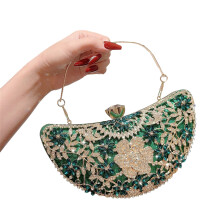 Luxury Clutch Bag Wedding Purse Bridal Evening Bag Summer Bags for Women Girls Green