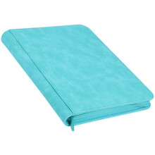 Waterproof 9-Pocket Trading Card Album Folder Side Loading Pocket Binder Gasoline blue