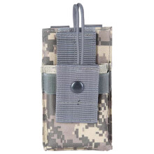 Walkie Talkie Radio Intercom Nylon Interphone Pouch for Outdoor Hunting ACU camouflage