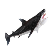 Large Megalodon Sea Creature Toy Perfect for Role Playing and Pretend Play black megalodon