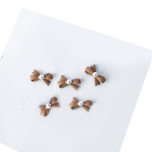 Nail Art Rivets Nail Art Studs Pearls Bows Nail Art Charms Nail Art Coffee color