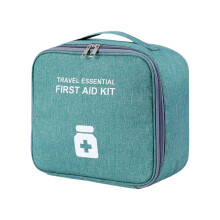Pill Bottle Organizer Travel Medicine Bag Medication Organizer Storage for Green large