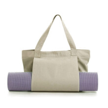 Portable Yoga Mat Carrier Shoulder Bag for Yoga Practice, Gym Workouts Durable Khaki