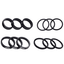 12 Bicycle Headset Spacer Aluminium Alloy Bike Stem Headset Spacers Fork Washer