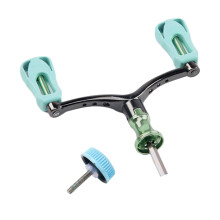Fishing Reel Handle Rocker Arm Grip Spinning Fishing Reel Handle Replacements Light green