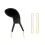 Violin Chin Rest Pad Musical Instruments Soft Cover Protector Black One eighth and one s 1