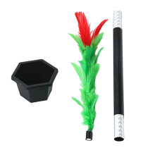 Magic Trick Magic Stick Appearing Flower Magician Props Mentalism Magic Gift L
