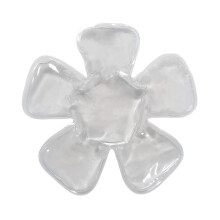 Hot Cold Head Cooling Pad for Hiking Breaks and Summer Travel Transparent