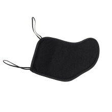 Soft Cover Protector Violin Rest Shoulder Pad Violin Chin Rest Pad, 1/2 1/4 Black Style B