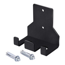 Double Barbell Holder Hanging Barbell Rack Weight Bar Holder Easy to Install