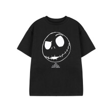 (13-14 Years) Disney The Nightmare Before Christmas Short Sleeved T-Shirt (Boys Black)