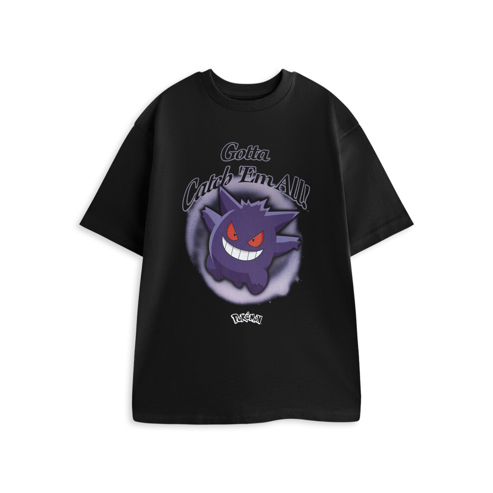 Pokémon (X-Large) Pokemon Short Sleeved T-Shirt (Mens Black)