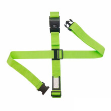 Luggage Strap with Quick Release Buckle Adjustable Suitcase Belts for Unisex Green