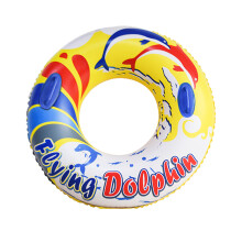 Swimming Ring Cute Cartoon Dolphin Ring Summer Swimming Necessary Supplies No. 100