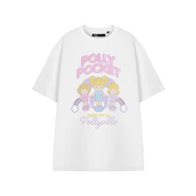 (Small) Polly Pocket Short Sleeved T-Shirt (Womens White)
