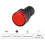 10Pcs Red Indicator Light AC/DC 24V, 22mm Panel Mount, for Electrical Control Panel, HVAC, DIY Projects 5