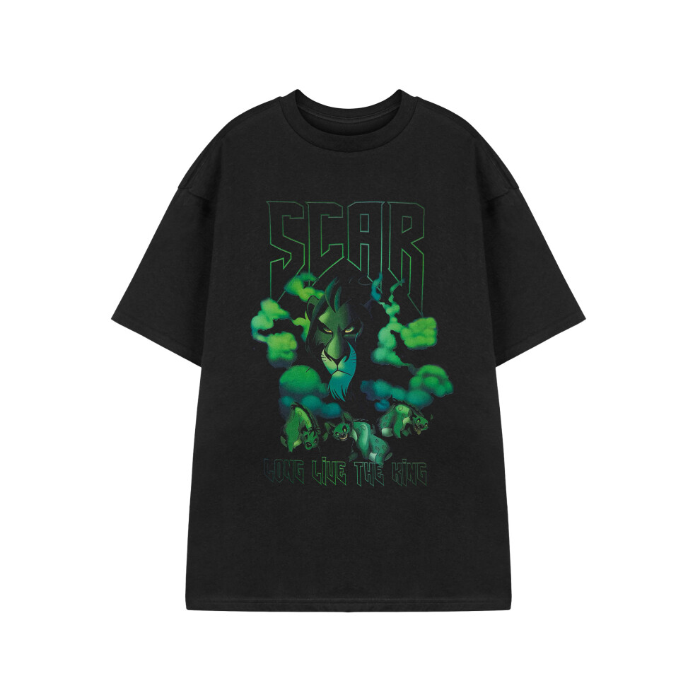 Disney (Xxx-Large) The Lion King Short Sleeved T-Shirt (Womens Black)