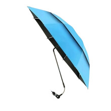 Portability Adjusted Shade Umbrella with Clamp For Outdoor Chairs Enduring Lake blue