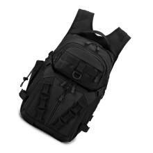 Large Capacity Shoulder Bag Tactically Backpack Waterproof Fishing Tackle Bag Black