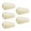 5Pcs 3/5 Way Guitar Toggle Switch Tips Switch Knob Cap for Electric Guitar Beige 1