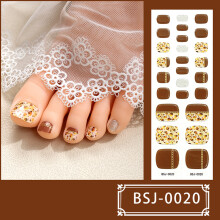 Toe Nails Decals Nail Sticker Nail Art Designs Decals Full Wraps Polish Stickers BSJ020