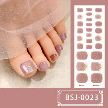 Toe Nails Decals Nail Sticker Nail Art Designs Decals Full Wraps Polish Stickers BSJ023