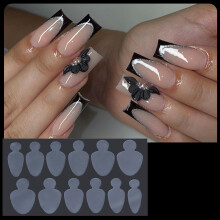 Nail Form Mould French Line Drawing Guide Stickers Nail Extension Accessories A