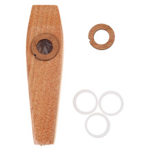Wooden Kazoo Adult Kids Educational Musical Instruments Accompaniment Bass