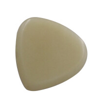 1Pc Guitar Picks, 30x33mm Solid Color Ox Bone Guitar Picks Guitar Bass flat on both sides