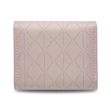 Multi-slot Purse for Women Clutch Bag Coin Purse Wallet Handheld Bag Portable Pink apricot